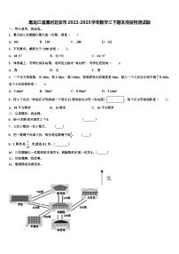 黑龙江省黑河北安市2022-2023学年数学三下期末质量检测试题含解析