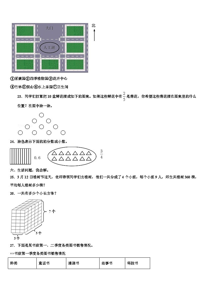 黑龙江省黑河北安市2022-2023学年数学三下期末质量检测试题含解析第3页