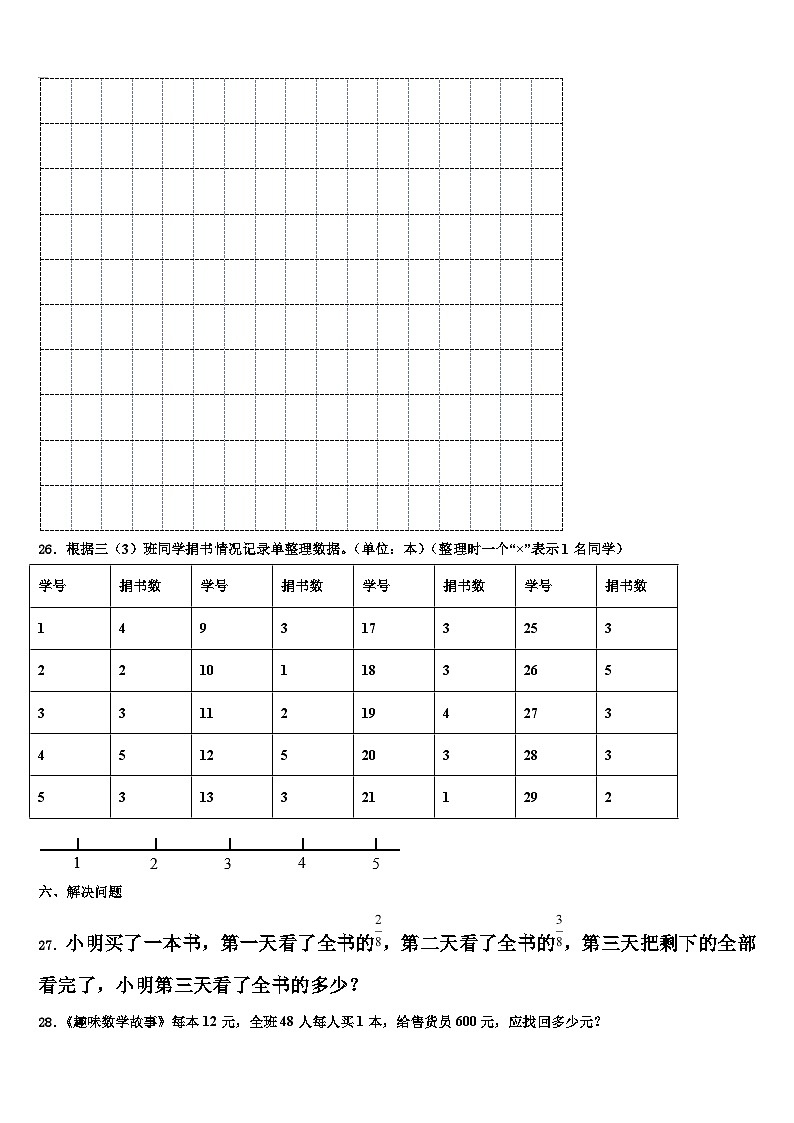 陕西省汉中市西乡县2022-2023学年数学三下期末综合测试试题含解析第3页