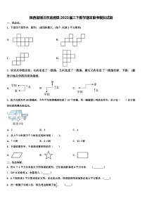 陕西省铜川市宜君县2023届三下数学期末联考模拟试题含解析