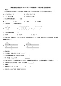 陕西省延安市富县2022-2023学年数学三下期末复习检测试题含解析