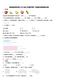 陕西省耀州区某校2023届三年级数学第二学期期末调研模拟试题含解析