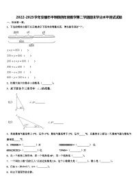 2022-2023学年安顺市平坝县四年级数学第二学期期末学业水平测试试题含解析