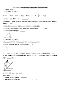 2022-2023学年固安县数学四下期末综合测试模拟试题含解析