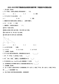 2022-2023学年宁蒗彝族自治县四年级数学第二学期期末考试模拟试题含解析