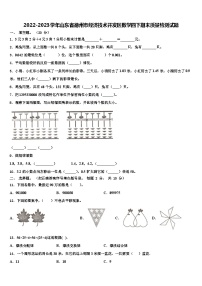 2022-2023学年山东省德州市经济技术开发区数学四下期末质量检测试题含解析