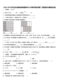 2022-2023学年山东省惠民县胡集镇中心小学数学四年级第二学期期末经典模拟试题含解析