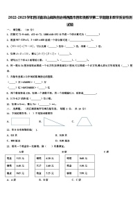 2022-2023学年四川省凉山彝族自治州西昌市四年级数学第二学期期末教学质量检测试题含解析