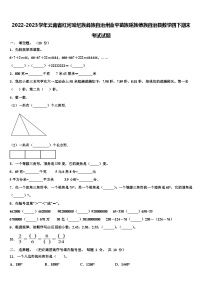 2022-2023学年云南省红河哈尼族彝族自治州金平苗族瑶族傣族自治县数学四下期末考试试题含解析