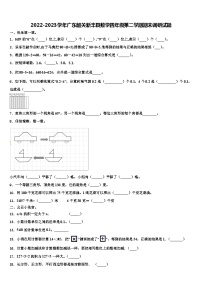 2022-2023学年广东韶关新丰县数学四年级第二学期期末调研试题含解析