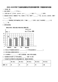 2022-2023学年广东省那龙镇那龙学校四年级数学第二学期期末联考试题含解析