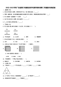 2022-2023学年广东省湛江市雷阳实验学校数学四年级第二学期期末经典试题含解析