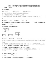 2022-2023学年广水市四年级数学第二学期期末监测模拟试题含解析