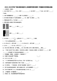 2022-2023学年广西壮族防城港市上思县数学四年级第二学期期末统考模拟试题含解析