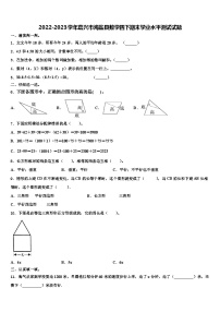 2022-2023学年嘉兴市海盐县数学四下期末学业水平测试试题含解析