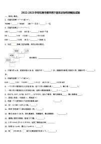 2022-2023学年松原市数学四下期末达标检测模拟试题含解析