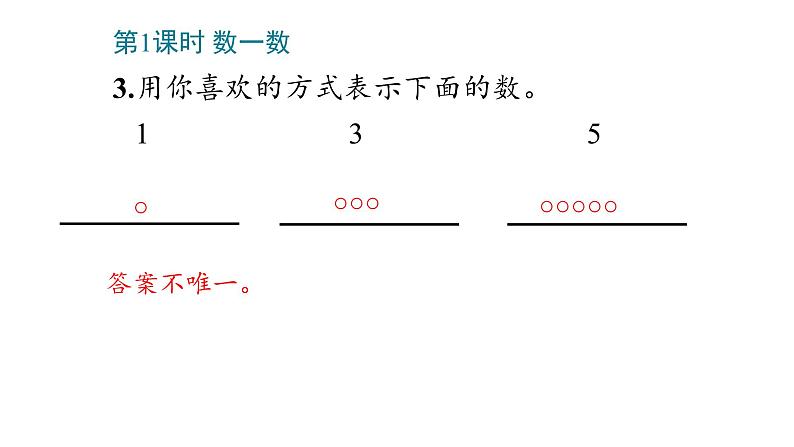 1_准备课（一年级上册数学）课件PPT第5页