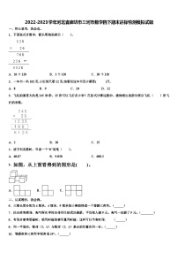 2022-2023学年河北省廊坊市三河市数学四下期末达标检测模拟试题含解析