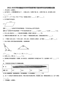 2022-2023学年河南省开封市祥符区数学四下期末教学质量检测模拟试题含解析