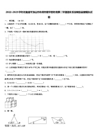 2022-2023学年河南省平顶山市林州市数学四年级第二学期期末质量跟踪监视模拟试题含解析