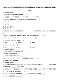 2022-2023学年湖南省岳阳市平江县安定镇官塘中心小学数学四下期末达标检测模拟试题含解析