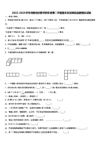 2022-2023学年阿里地区数学四年级第二学期期末质量跟踪监视模拟试题含解析