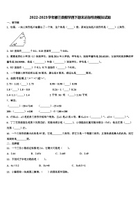 2022-2023学年都兰县数学四下期末达标检测模拟试题含解析