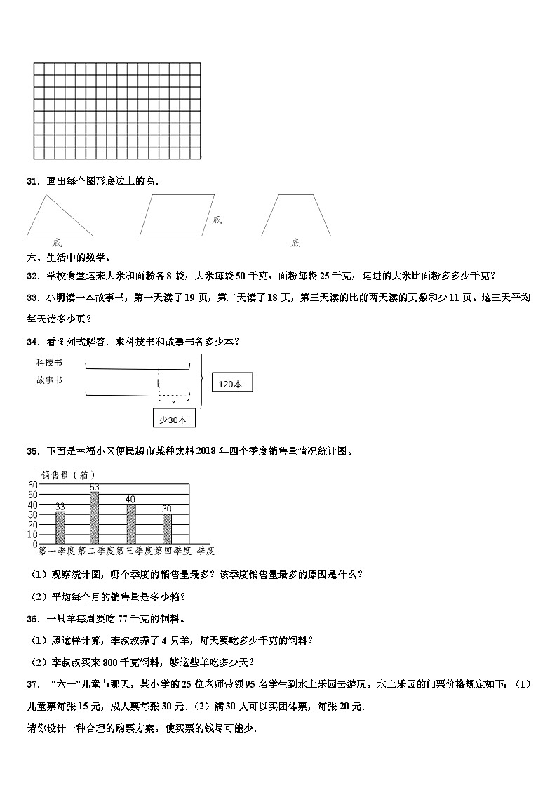 2022-2023学年福建省福州市长乐区数学四年级第二学期期末考试试题含解析03