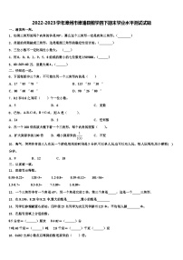 2022-2023学年漳州市漳浦县数学四下期末学业水平测试试题含解析