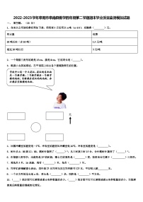 2022-2023学年阜阳市阜南县数学四年级第二学期期末学业质量监测模拟试题含解析