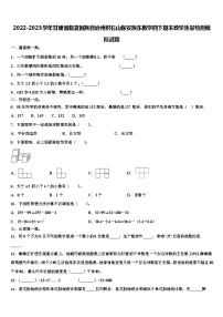 2022-2023学年甘肃省临夏回族自治州积石山保安族东数学四下期末教学质量检测模拟试题含解析