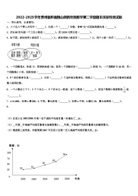 2022-2023学年贵州省黔南独山县四年级数学第二学期期末质量检测试题含解析