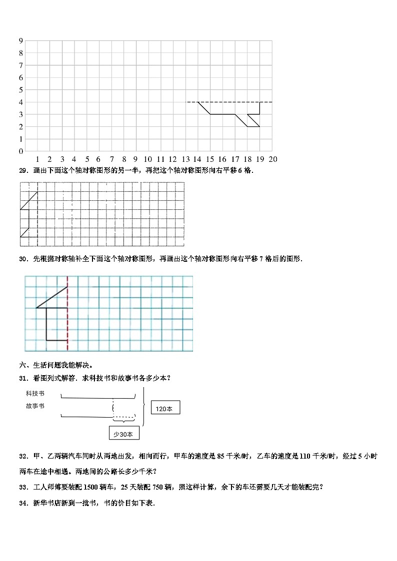 2022-2023学年锦州市四年级数学第二学期期末考试试题含解析第3页