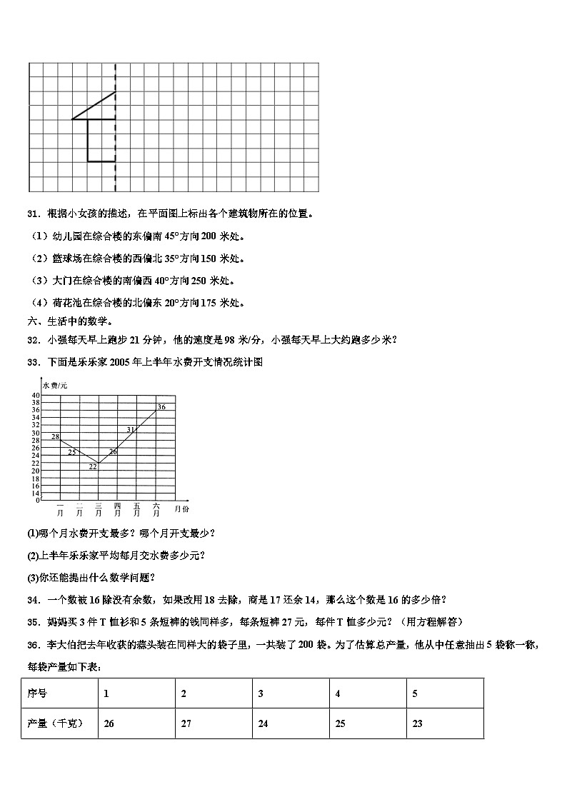 2022-2023学年铜陵市狮子山区数学四下期末经典试题含解析第3页