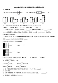 2023届咸阳市兴平市数学四下期末经典模拟试题含解析