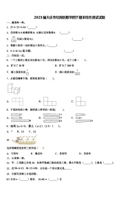 2023届大庆市红岗区数学四下期末综合测试试题含解析