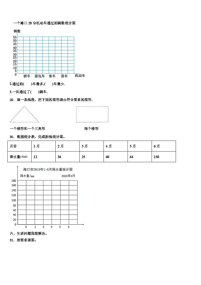 2023届安徽省芜湖市弋江区数学四下期末综合测试试题含解析第3页