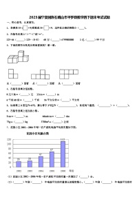 2023届宁夏回族石嘴山市平罗县数学四下期末考试试题含解析