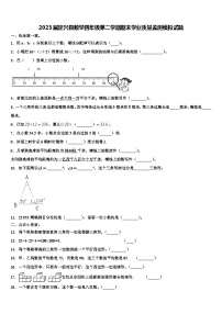 2023届定兴县数学四年级第二学期期末学业质量监测模拟试题含解析