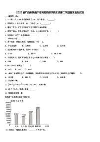 2023届广西壮族南宁市宾阳县数学四年级第二学期期末监测试题含解析