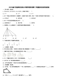 2023届江苏省淮安实验小学数学四年级第二学期期末质量检测试题含解析