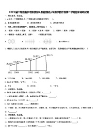 2023届江苏省南京市鼓楼区凤凰花园城小学数学四年级第二学期期末调研试题含解析