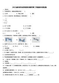 2023届沧州市吴桥县四年级数学第二学期期末经典试题含解析