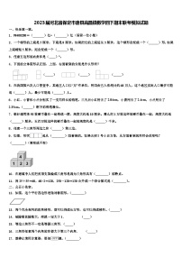 2023届河北省保定市唐县高昌镇数学四下期末联考模拟试题含解析