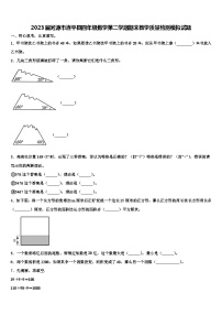 2023届河源市连平县四年级数学第二学期期末教学质量检测模拟试题含解析