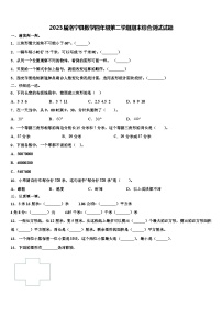 2023届洛宁县数学四年级第二学期期末综合测试试题含解析