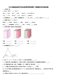 2023届湖北省武汉市洪山区数学四年级第二学期期末综合测试试题含解析