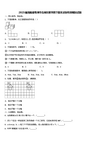 2023届湖南省株洲市石峰区数学四下期末达标检测模拟试题含解析