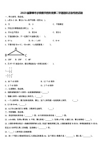 2023届邯郸市涉县数学四年级第二学期期末达标检测试题含解析