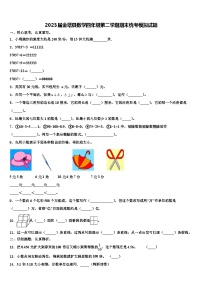 2023届金塔县数学四年级第二学期期末统考模拟试题含解析